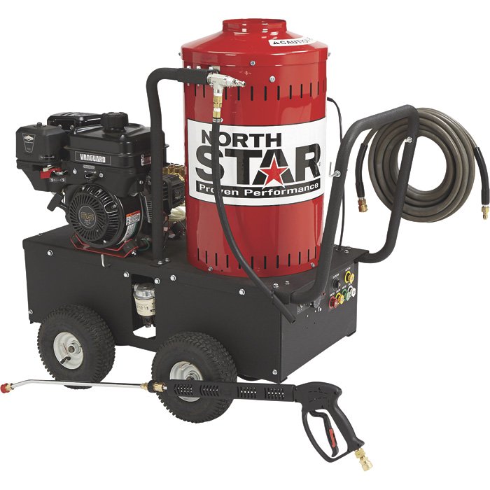 NorthStar 157309: Gas-Powered Wet Steam Hot Water Pressure Washer 6.5 ...